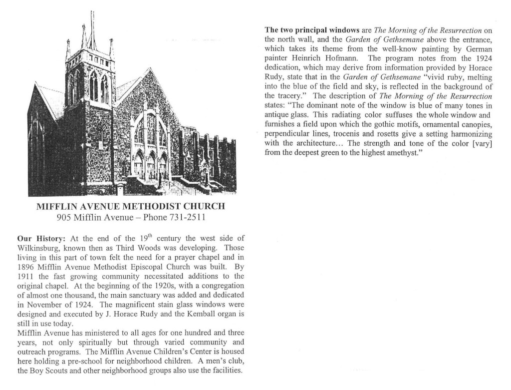 Church Tour 1999